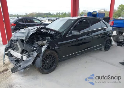 2011 Mercedes-Benz C 300 Luxury/Sport from USA, damaged, VIN WDDGF5EB4BR136656